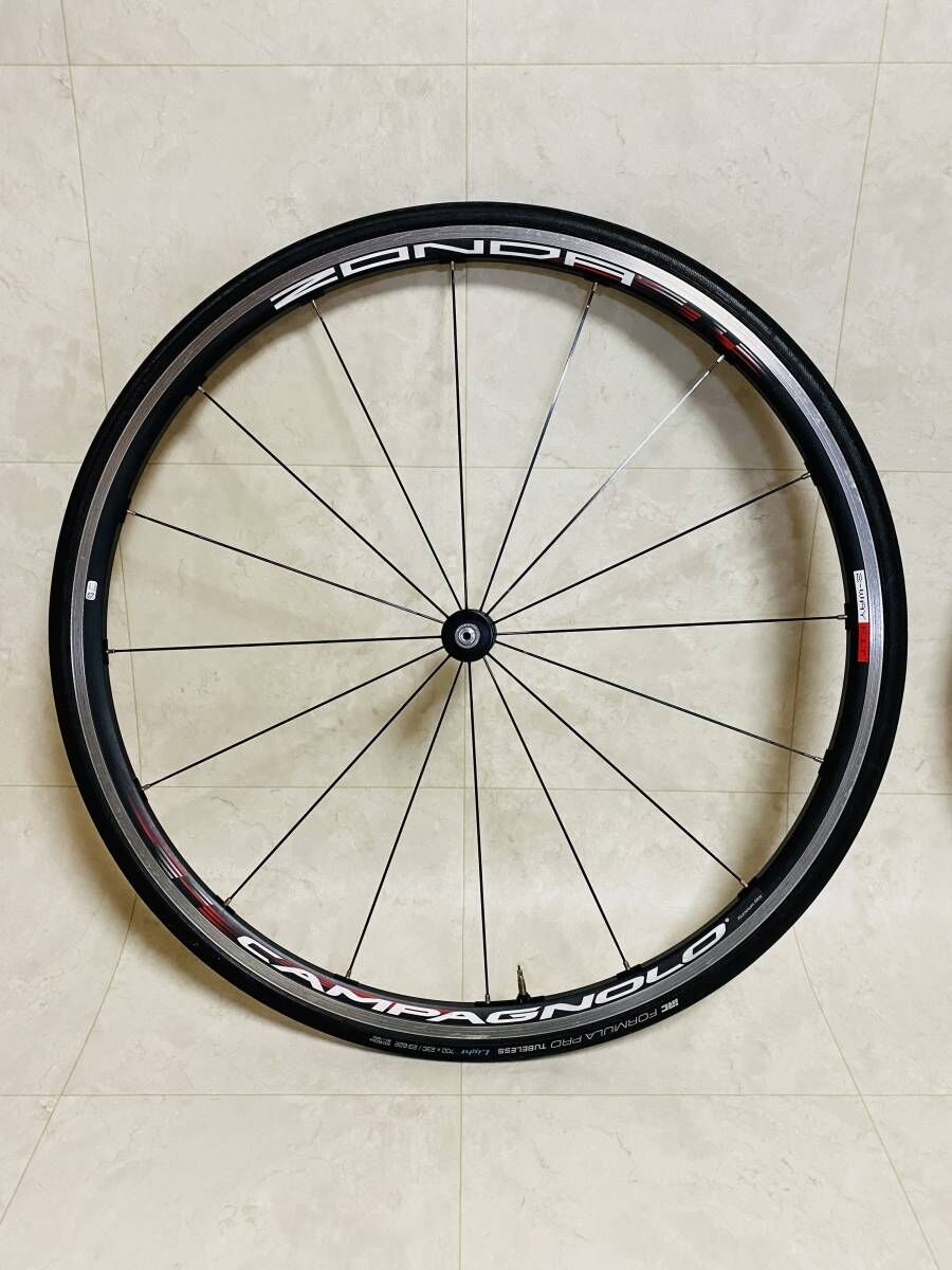 Campagnolo ZONDA C15　カンパニョーロ ゾンダ シマノフリー 2-WAY FIT 11s(チューブレス、クリンチャー対応)