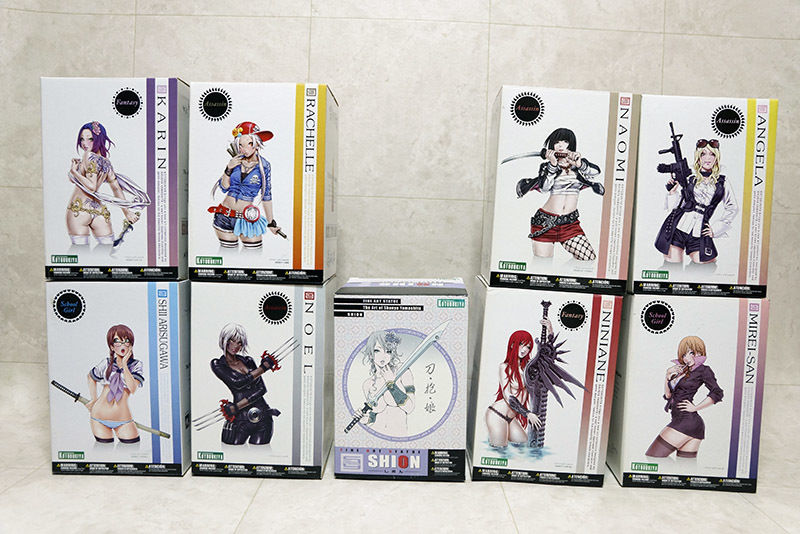 KARIN 花燐　山下しゅんや　松本江永　壽屋　コールドキャスト製フィギュア original