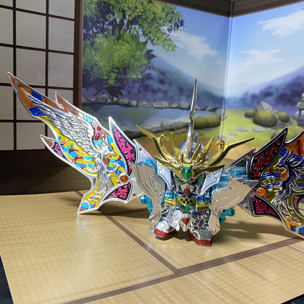SDガンダム BB戦士 ゴッドマル限定版[號斗丸結晶輝羅鋼天空鳳凰翼形態