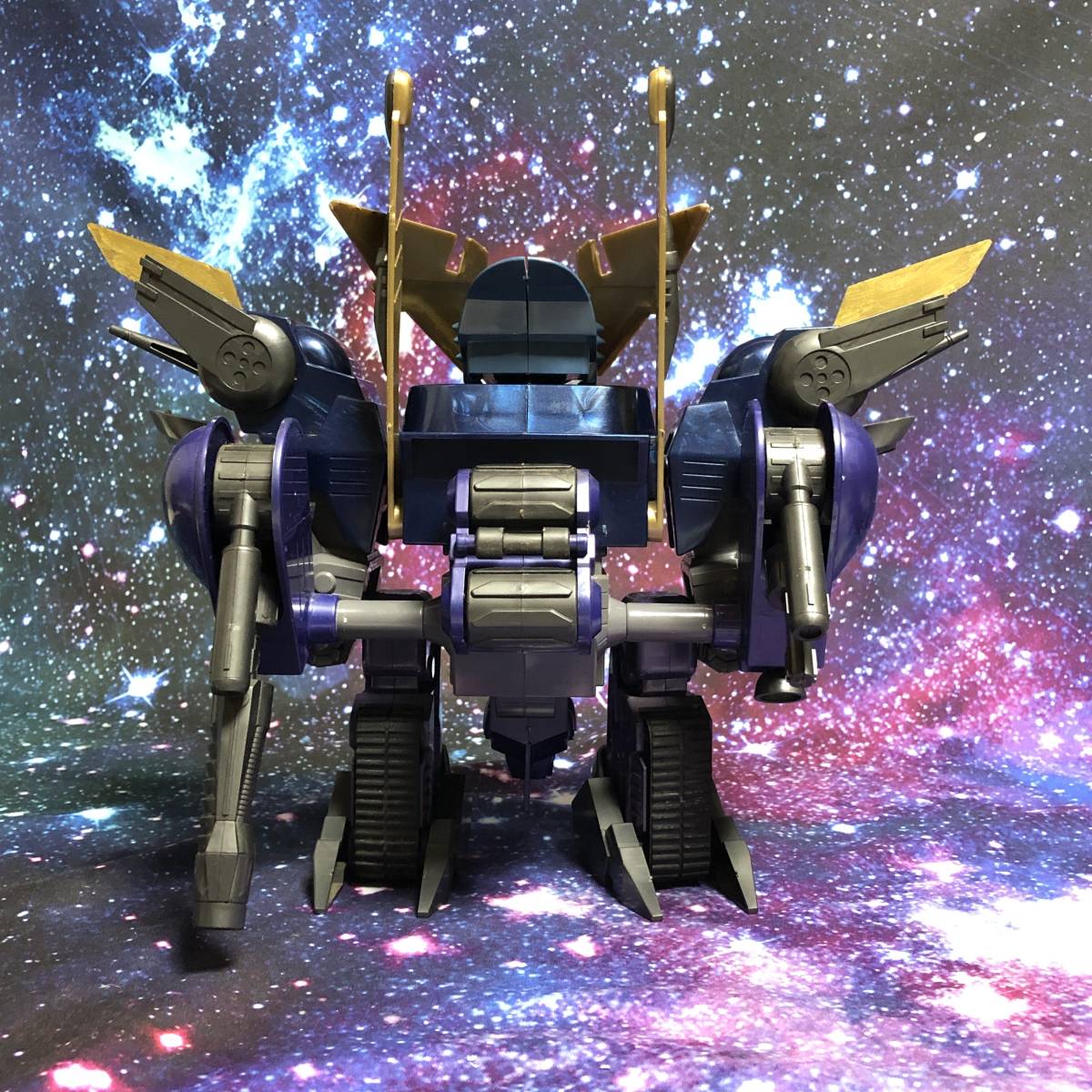 ガンプラ]元祖SDガンダム 巨大邪悪神エビルエンペラー、フォートレス