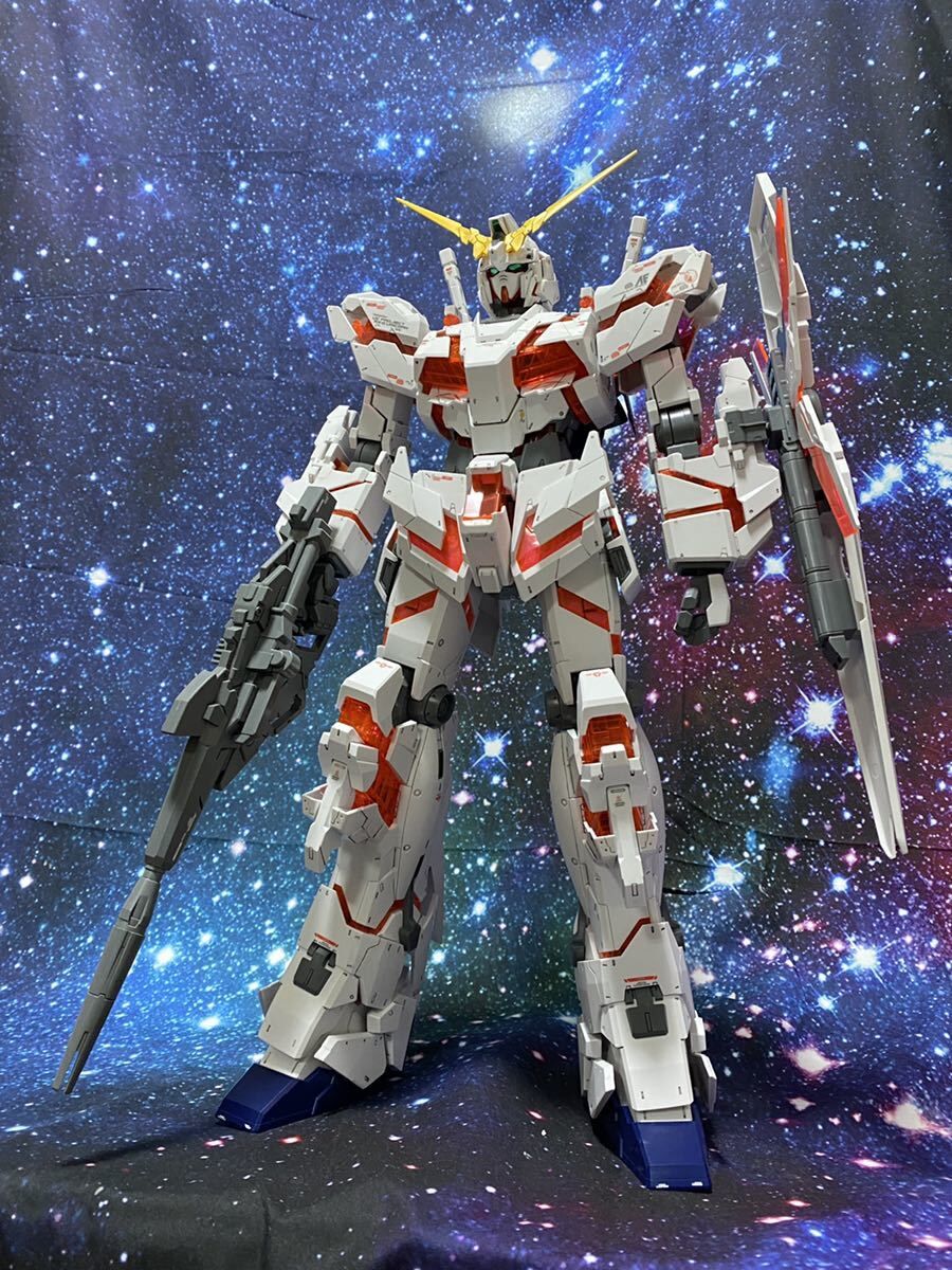 ガンプラ]素組み完成品 メガサイズモデル ユニコーンガンダム