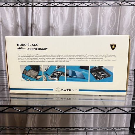 Autoart 1/18 ランボルギーニ ムルシエラゴ 限定40周年記念モデル