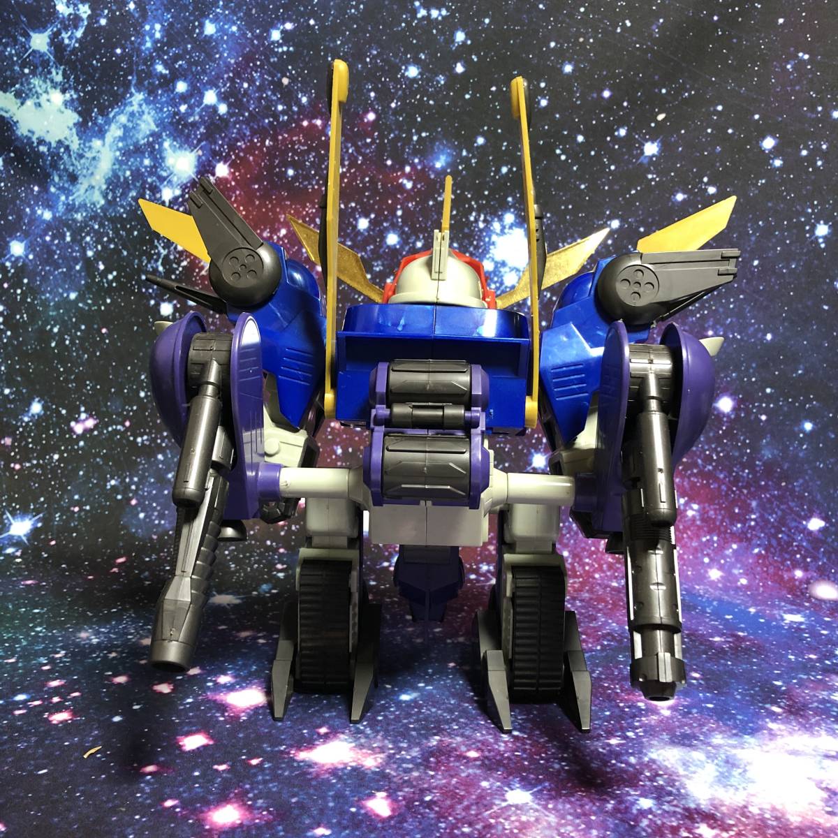 ガンプラ]元祖SDガンダム 巨大邪悪神エビルエンペラー、フォートレス