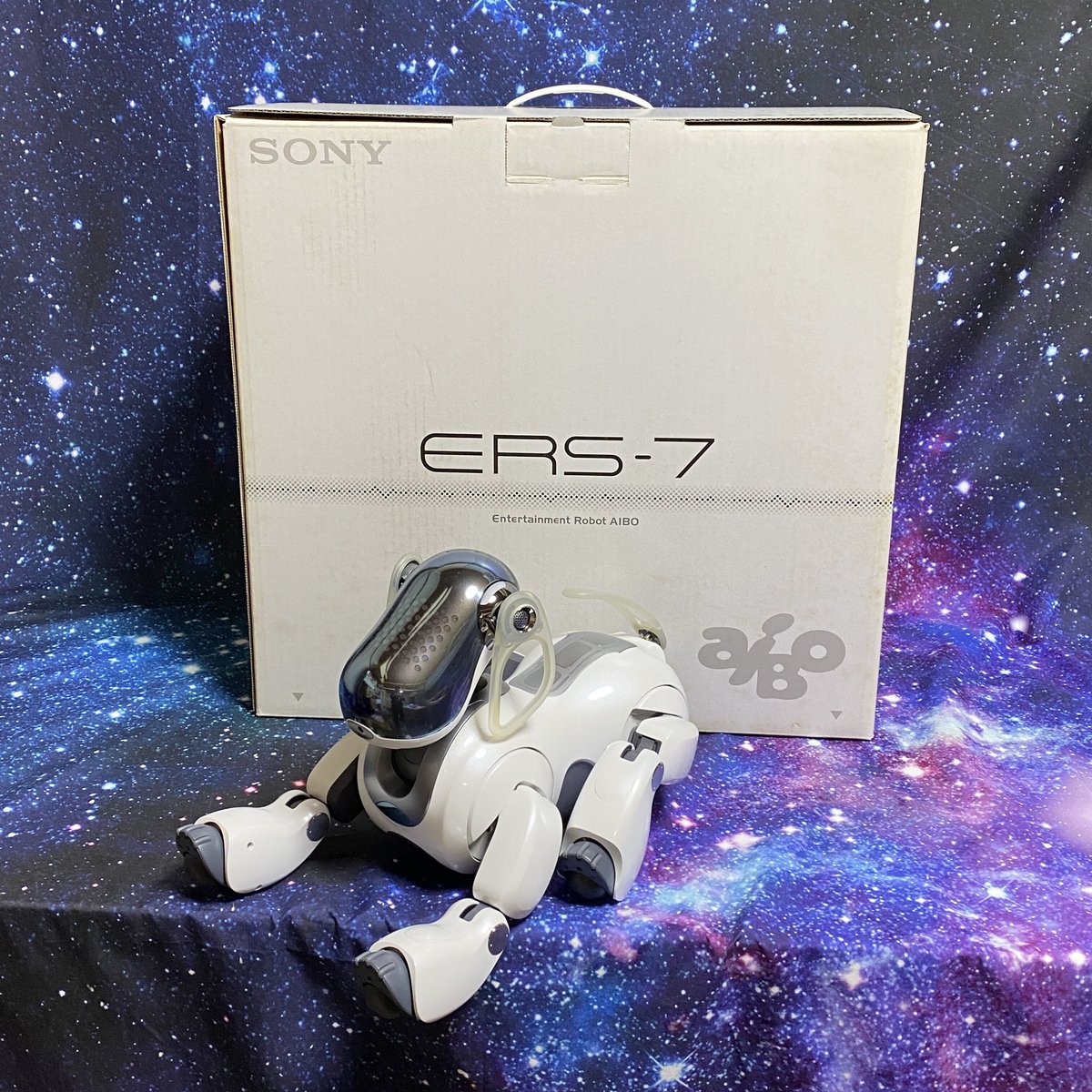 ソニー アイボ]SONY AIBO ERS-7M3 パールホワイト マインド3 SP3+バッ