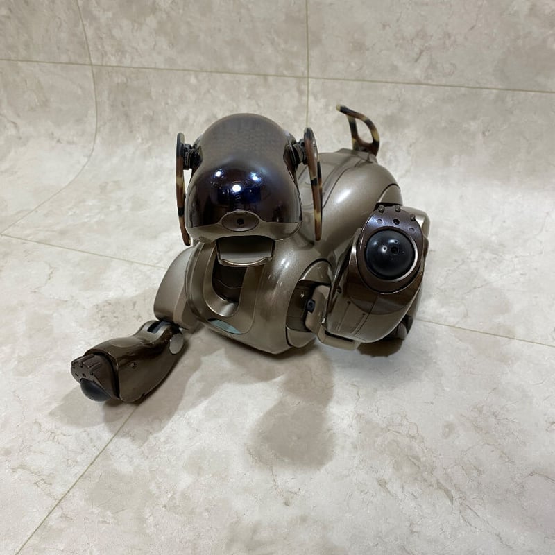 現状品 ソニー SONY アイボ ERS-7M3 ハニーブラウン マインド3 AIBO 犬型 ロボット ペット ITDW0PVGAN1J-YR-J30-byebye オーナーとより親密な関係――日記もつける新型AIBO「ERS-7M3
