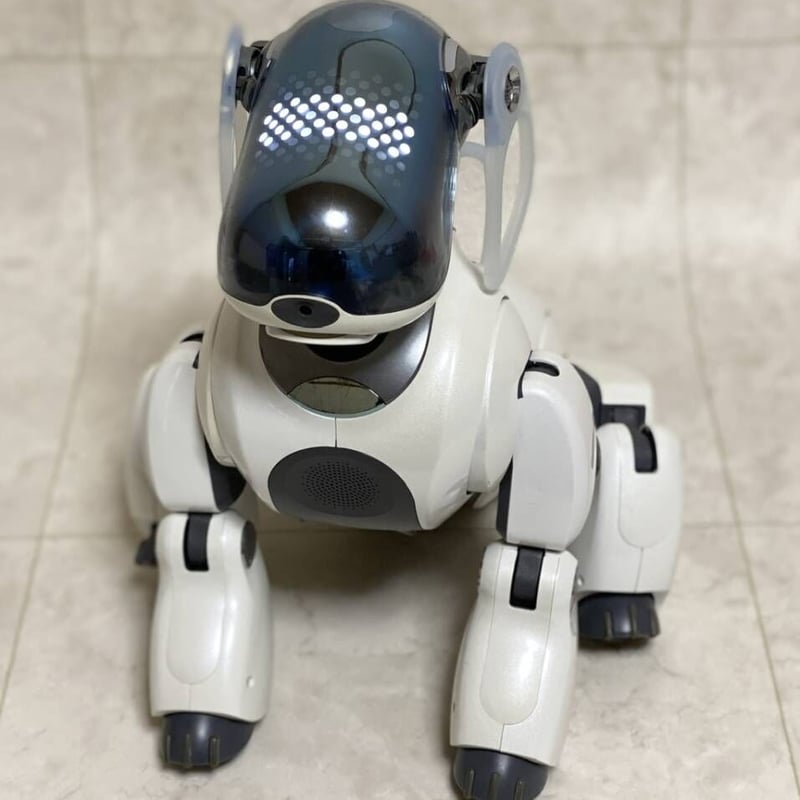 ソニー アイボ]SONY AIBO ERS-7 パールホワイト マインド2と3 SP3+バッ...