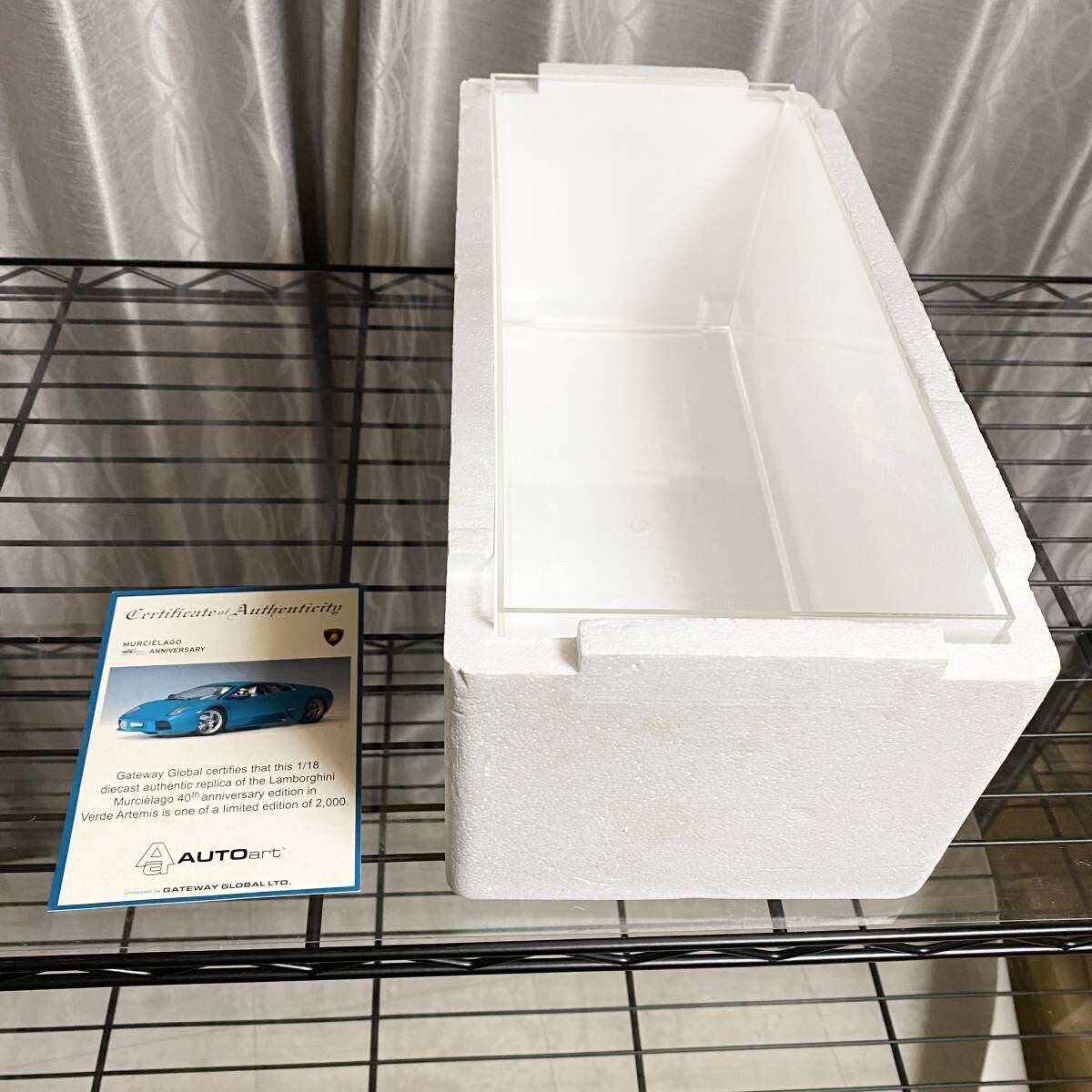 Autoart 1/18 ランボルギーニ ムルシエラゴ 限定40周年記念モデル