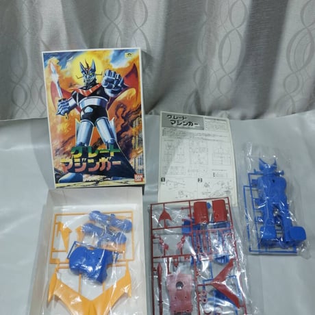 昭和レトロプラモデル　バンダイ グレートマジンガー　アオシマ 無敵超人ザンボット3　アオシマ イデオン