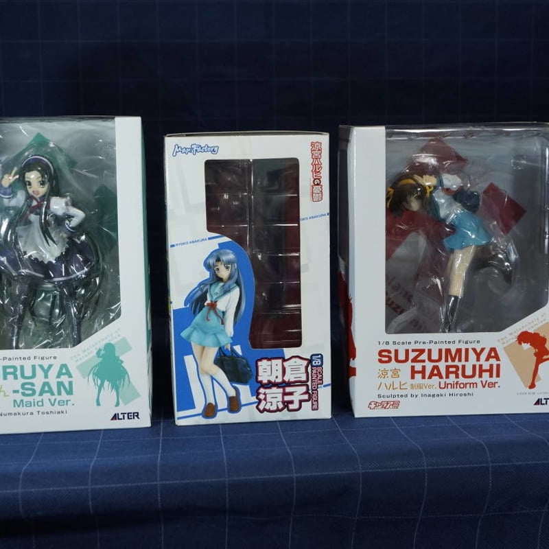 涼宮ハルヒの憂鬱フィギュア福袋B11体セット アルター 涼宮ハルヒ 制服 