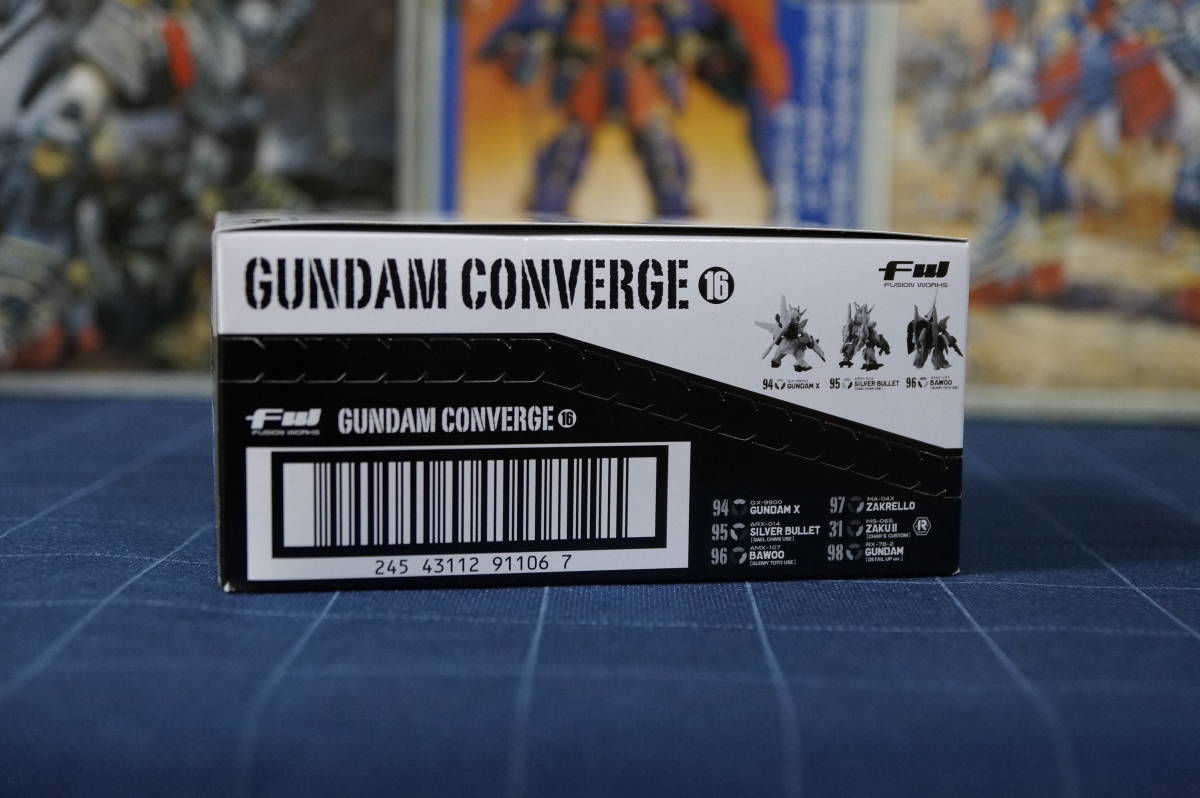 BOX CONVERGE 16 コンバージ X シルヴァバレト バウ ザクレロ シャア