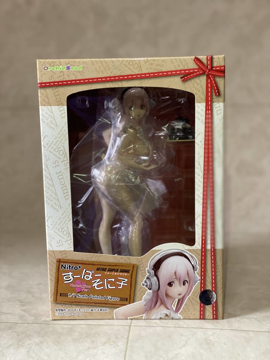 すーぱーそに子 バレンタインver. (1/7スケールPVC塗装済み完成品) オーキッドシード(Orchidseed Super Sonico)