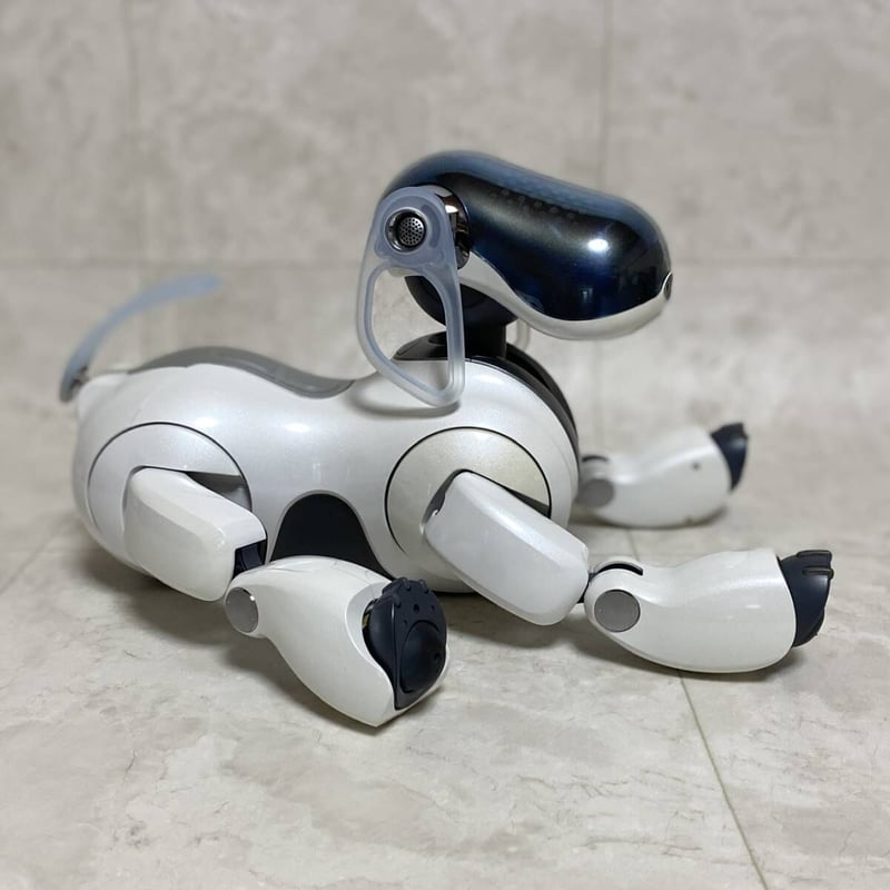 ソニー アイボ]SONY AIBO ERS-7 パールホワイト マインド2と3 SP3+バッ