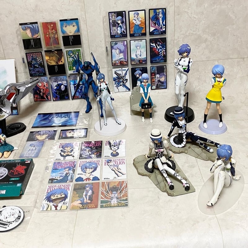 エヴァンゲリオン 綾波レイ グッズセット 綾波レイ フィギュア、トレカグッズセット | HYPER MOTTY STORE