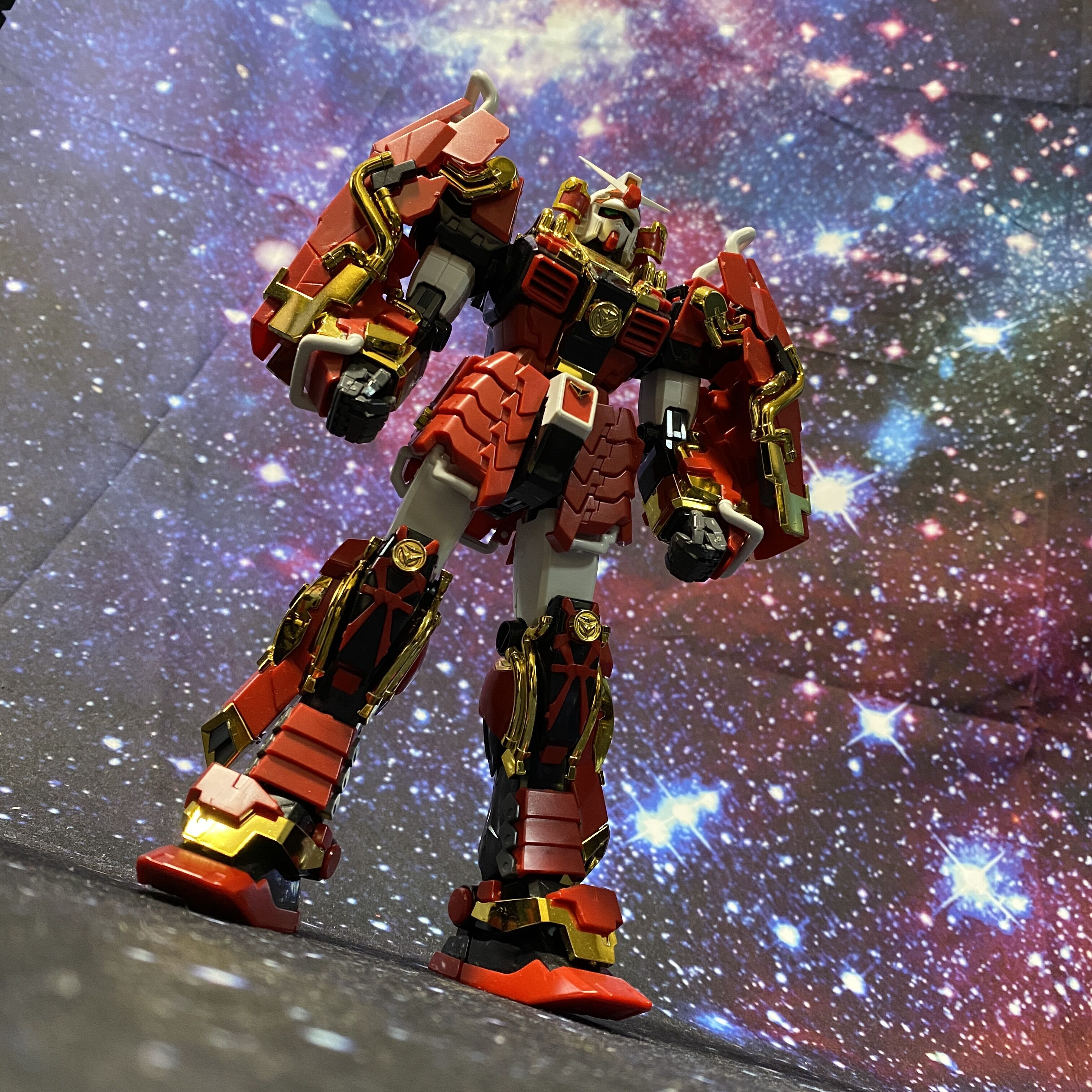 GUNPLA]MG 1/100 真武者頑駄無 戦国の陣、武者ガンダムMk-II | HYPE