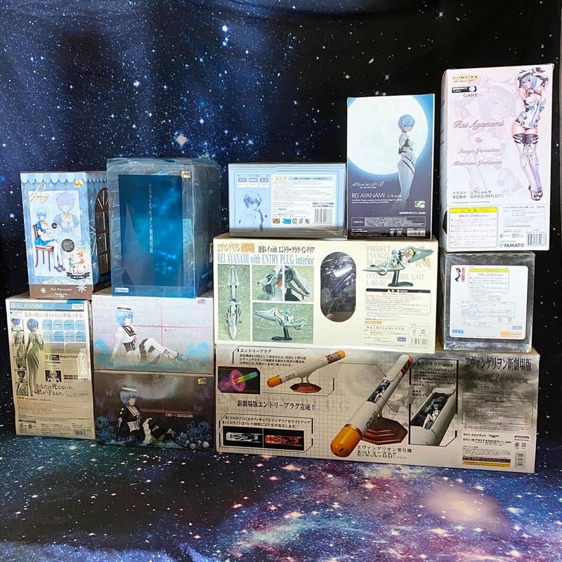 エヴァンゲリオン 綾波レイ グッズセット 綾波レイ フィギュア、トレカグッズセット | HYPER MOTTY STORE