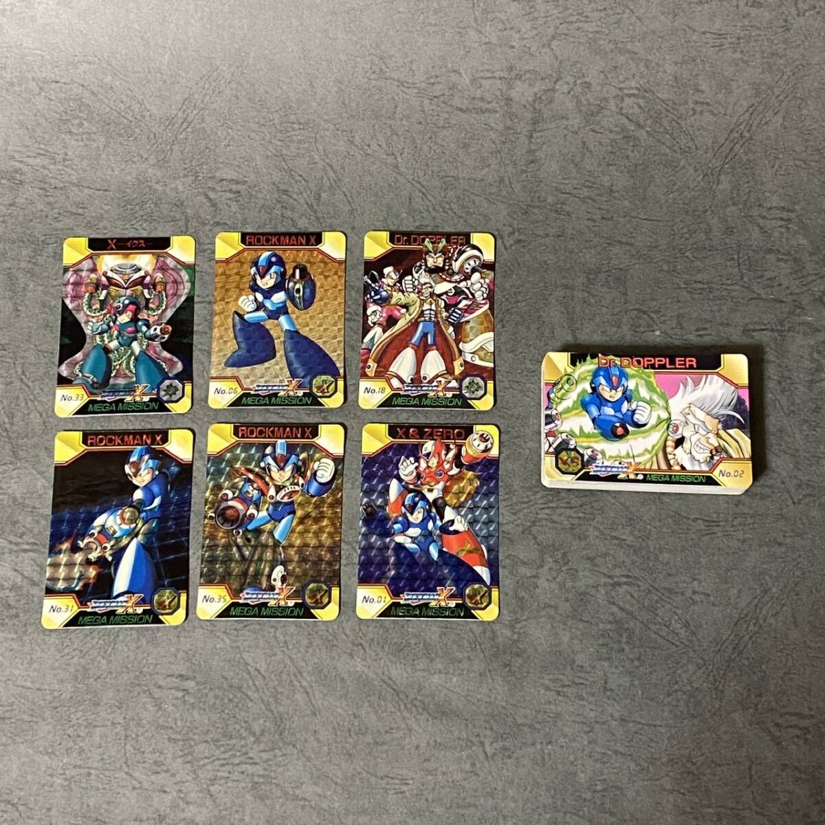 箱出し品]ロックマンXメガミッション Part1 カードダス 全42種