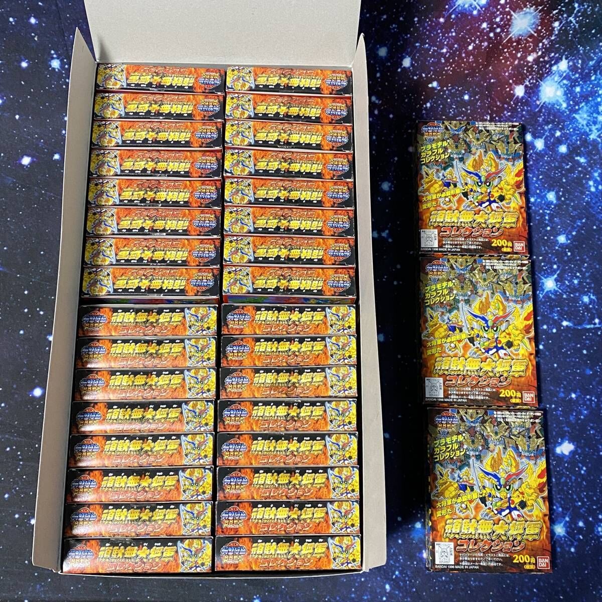 SDガンダム 頑駄無大将軍コレクション フルカラーメッキ2体 BOXつき
