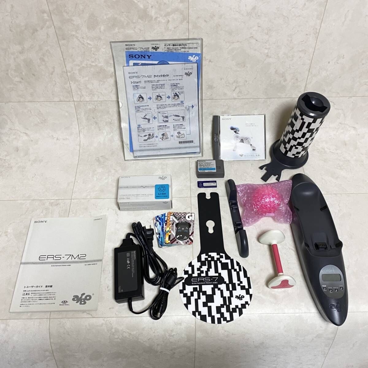 掃除機・クリーナー SONY ERS-7 ソニー アイボ]SONY AIBO ERS-7 パールブラック マインド3 SP3＋