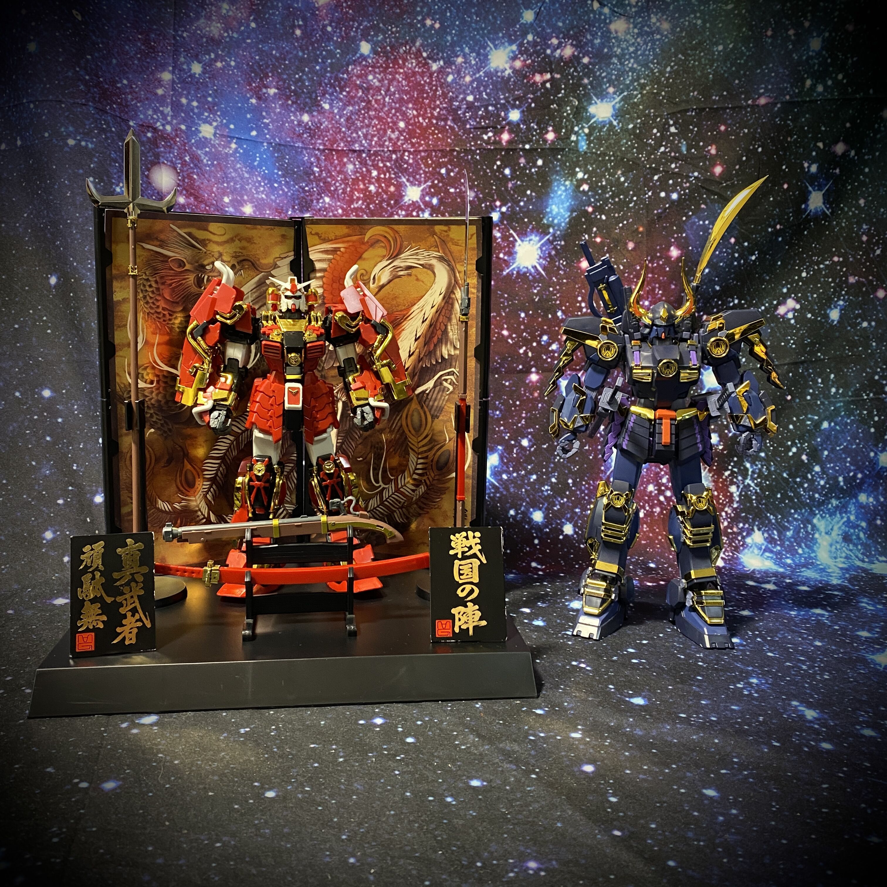 MG 1/100 真武者頑駄無 戦国の陣　武者ガンダムMk-II 完成品 original