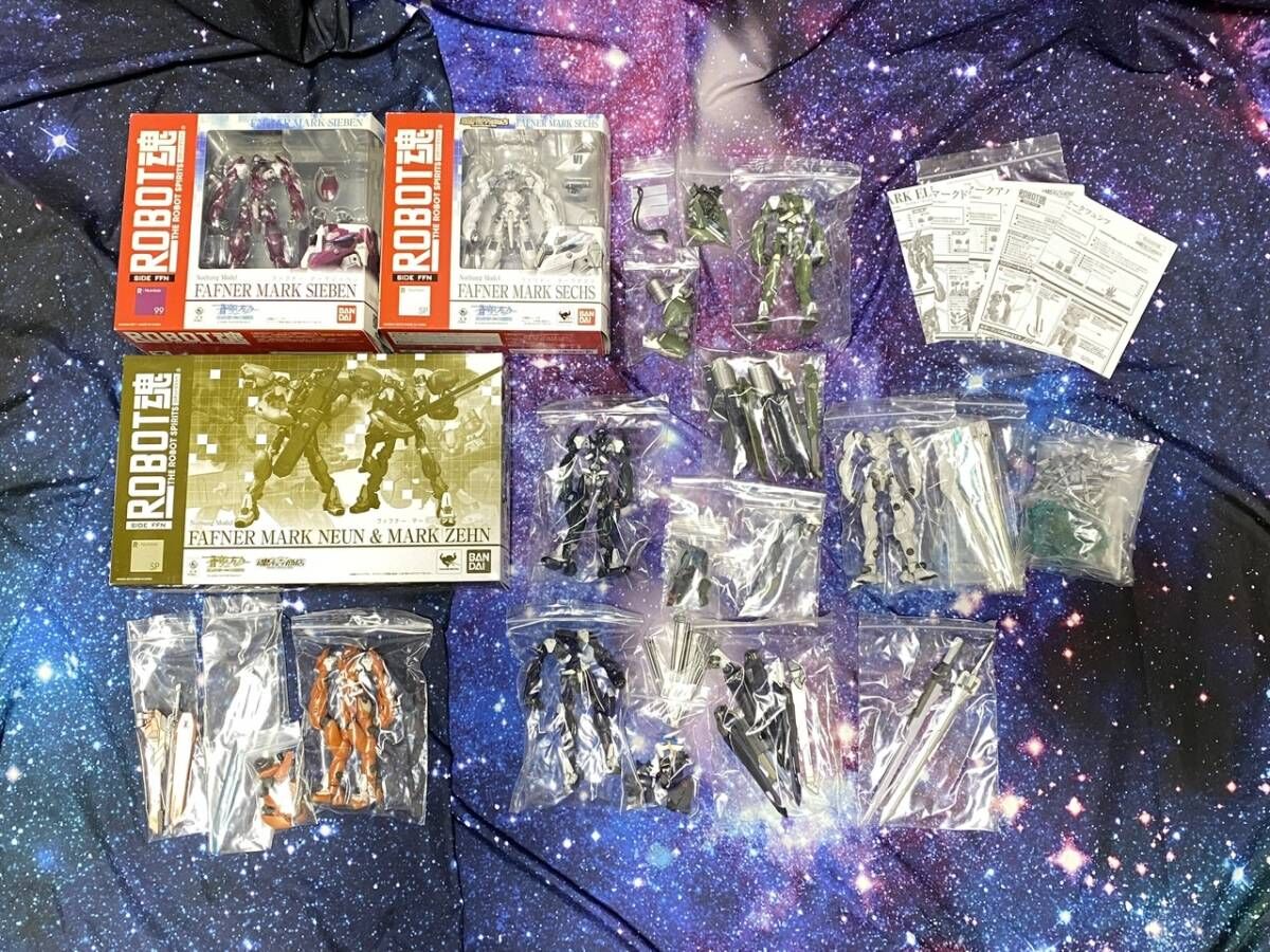 【蒼穹のファフナー】ファフナー 9体セット　※箱無し【ROBOT魂】 fit=scale-down,w=1200
