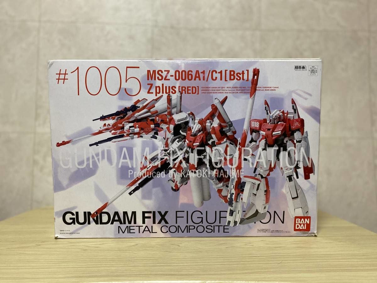 GUNDAM FIX FIGURATION METAL COMPOSITE #1005 Zplus〔RED〕 　GFF　メタルコンポジット  Zプラスレッド