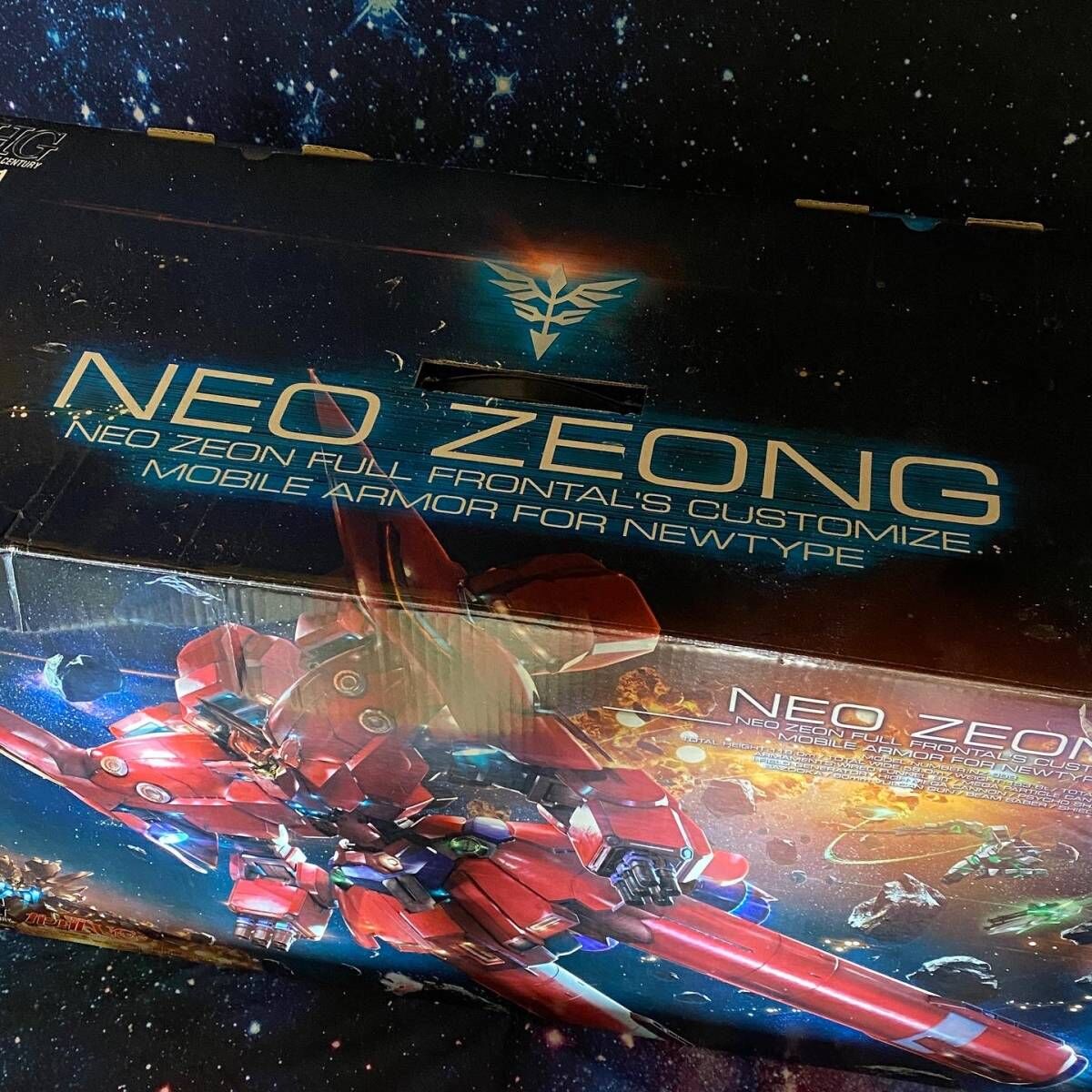 【素組み完成品】HG 1/144 セカンドネオジオング GUNPLA]1/144 HG ネオジオング 素組み完成品[HG Neo Zeong] |