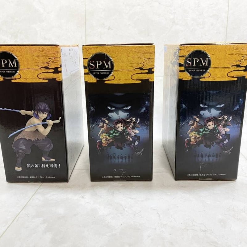 国内正規品]SEGA 鬼滅の刃 SPM スーパープレミアムフィギュア3体