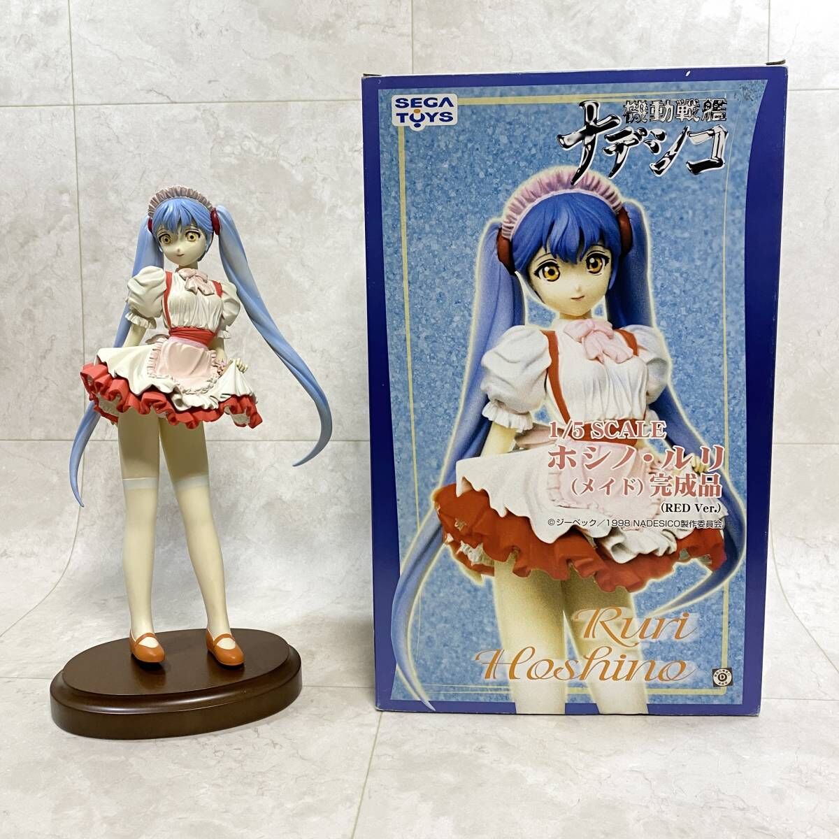 機動戦艦ナデシコ ホシノ・ルリ 16才 メイド(RED Ver.)1/5 完成品