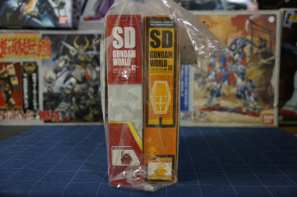 SDガンダムワールド コンプリートボックスvol.2とvol.3セット 武者五人