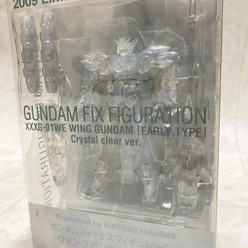ウイングガンダム　アーリータイプ　クリスタルクリアバージョン　完全未開封　美品 GFF ウイングガンダム[アーリータイプ] クリスタルクリア
