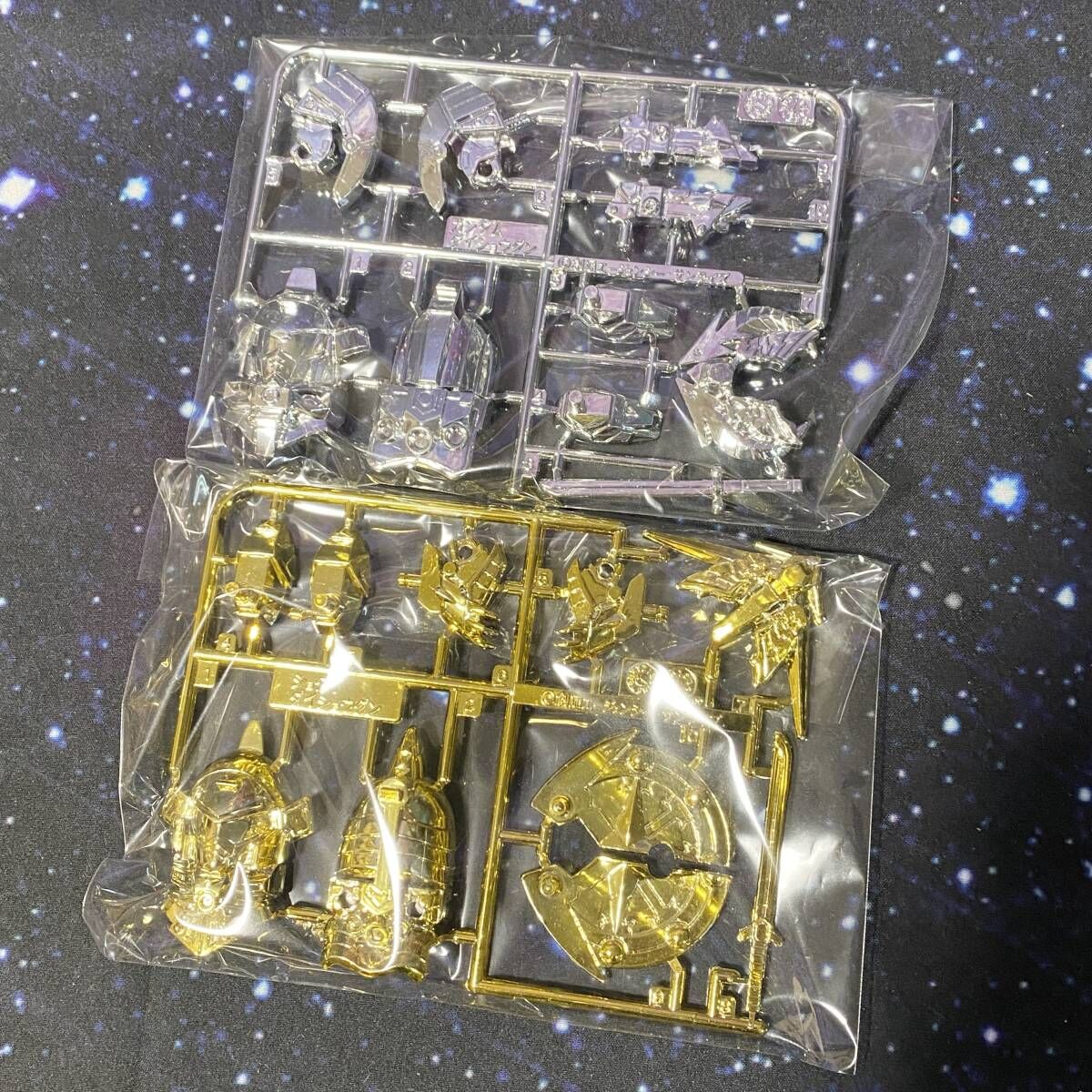 SDガンダム 頑駄無大将軍コレクション フルカラーメッキ2体 BOXつき