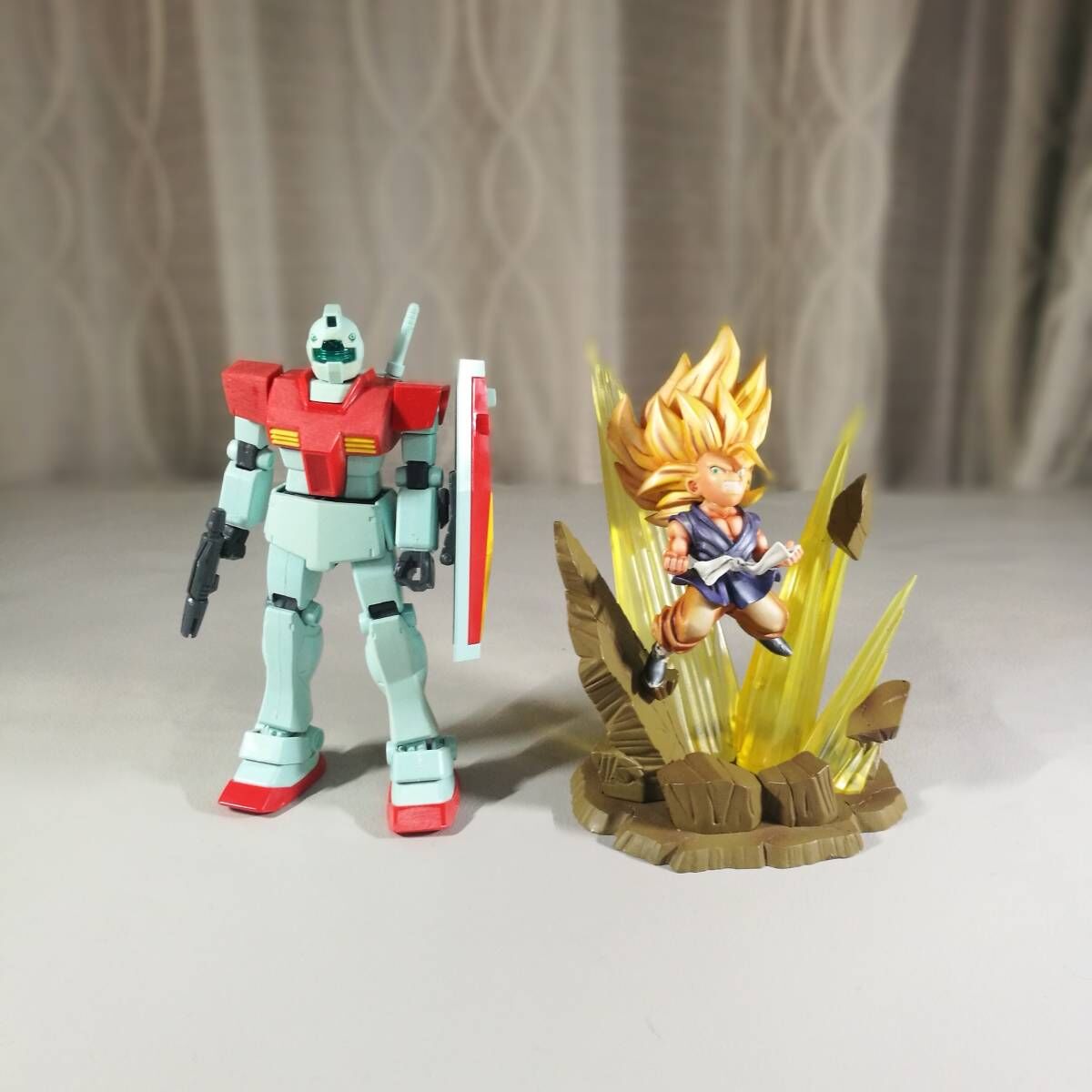 ドラゴンボール 組立式フィギュア 超サイヤ人3孫悟空（GT）リペイント