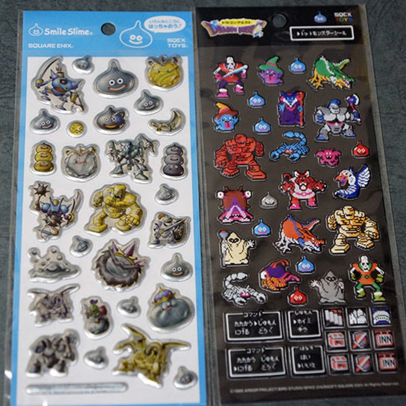 ドラゴンクエスト ドットモンスターとメタルモンスターシール