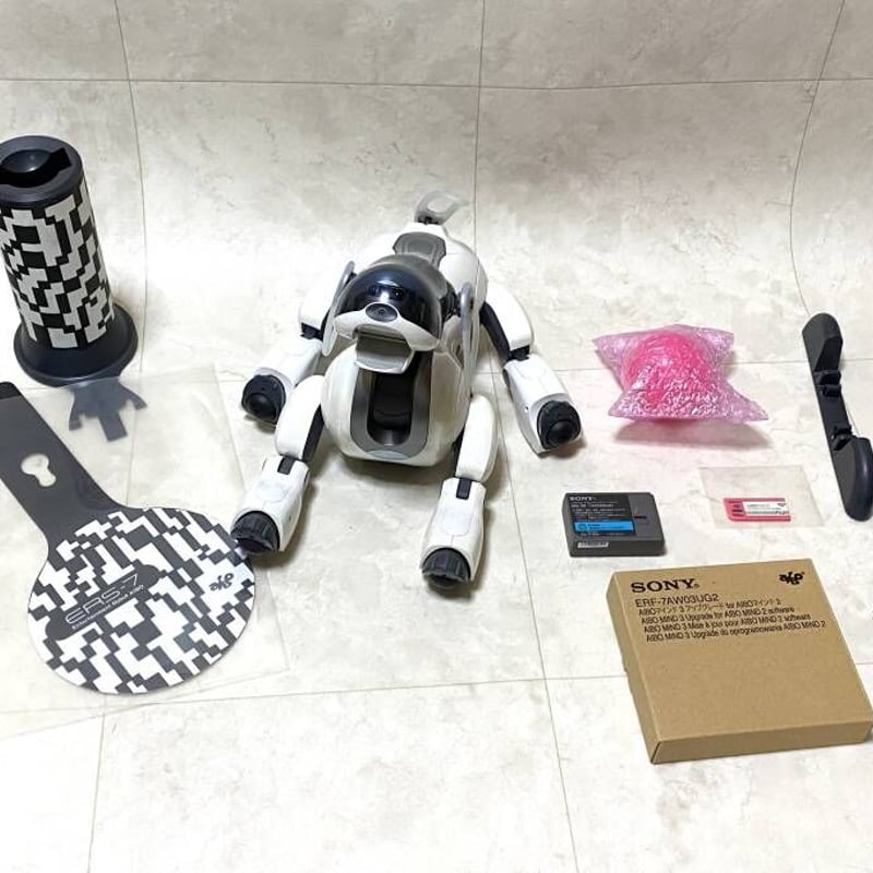 SONY アイボ AIBO ERS-7 パールホワイト マインド2と3 SP3と