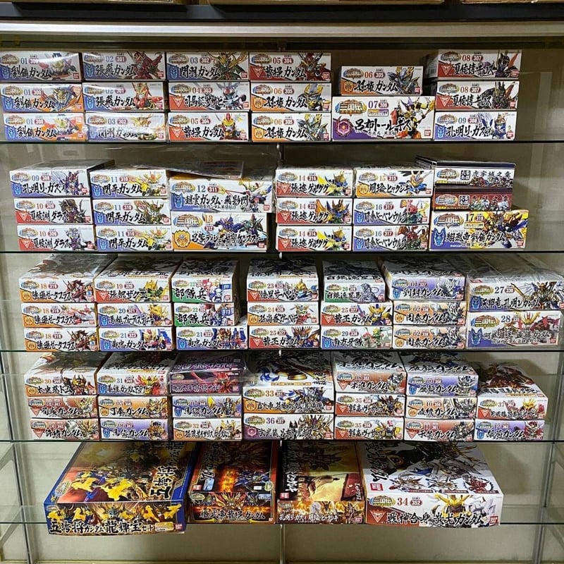 GUNPLA BB戦士]SDガンダム三国伝、未組み立て77個セット | HYPER MOTT