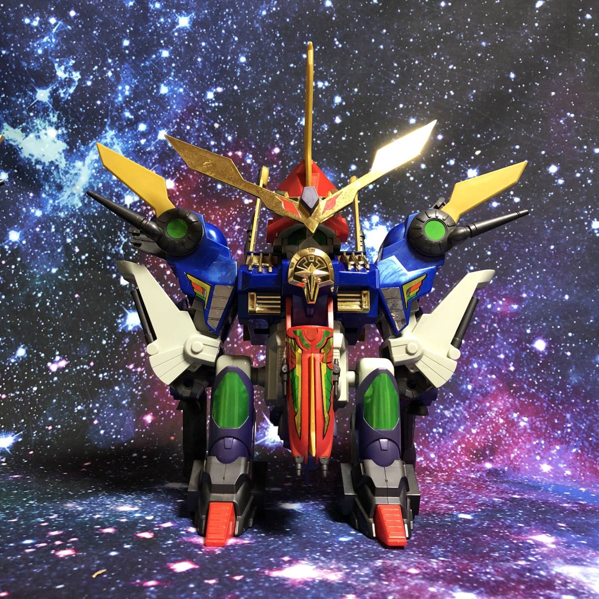 ガンプラ]元祖SDガンダム 巨大邪悪神エビルエンペラー、フォートレス