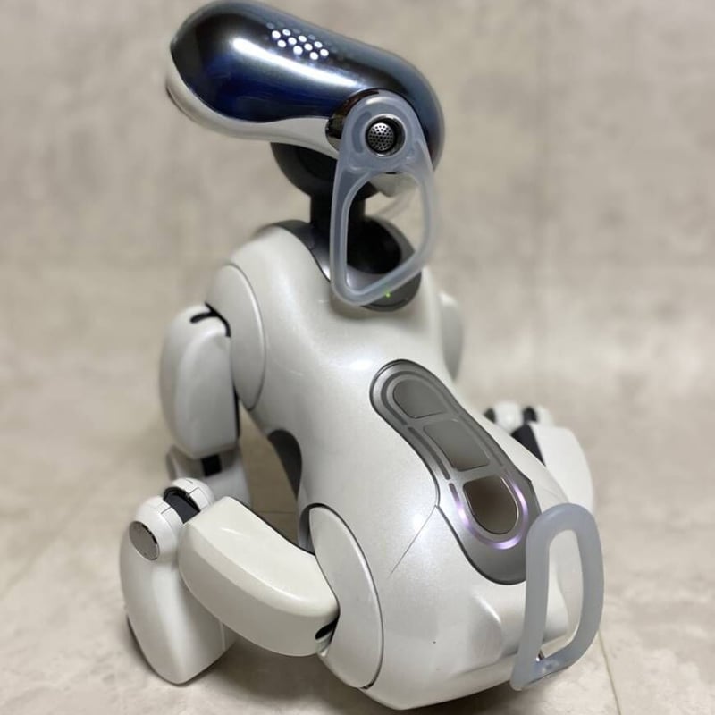 ソニー アイボ]SONY AIBO ERS-7 パールホワイト マインド2と3 SP3+バッ