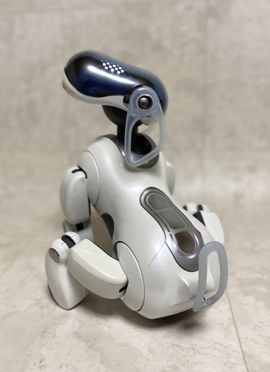 ソニー アイボ]SONY AIBO ERS-7 パールホワイト マインド2と3 SP3+バッ