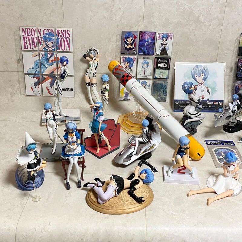 綾波レイ フィギュア、トレカグッズセット | HYPER MOTTY STORE