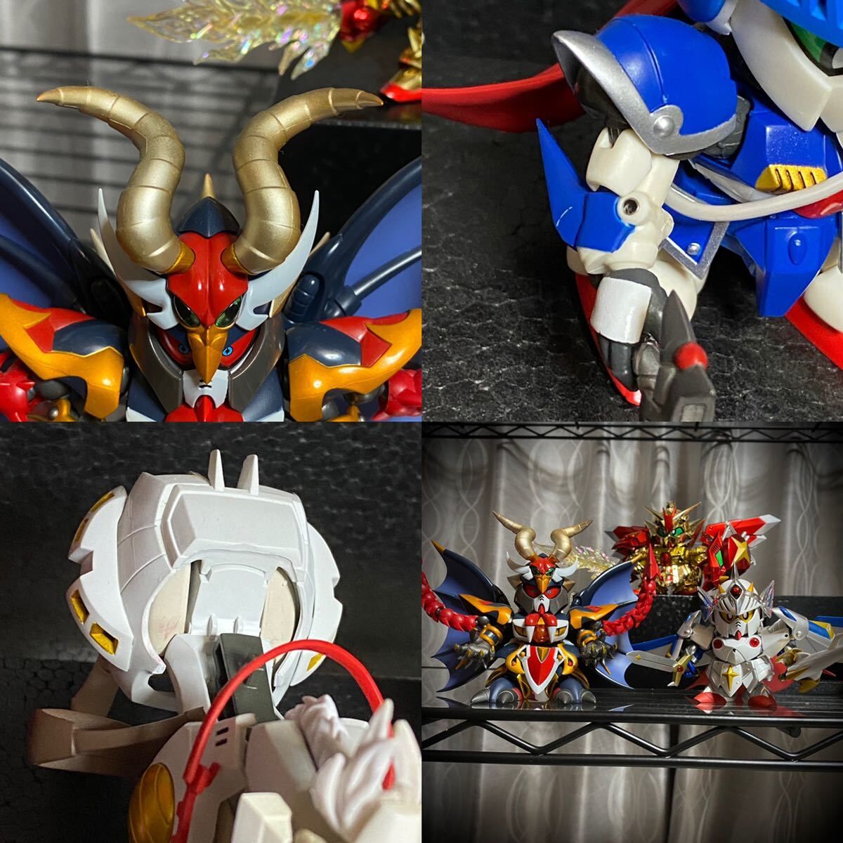 バンダイ SDX フルアーマーナイトガンダム ＆ サタンガンダム 2体セット original