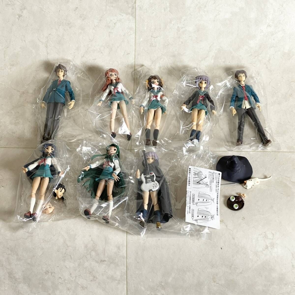 figma 涼宮ハルヒの憂鬱 8体セット | HYPER MOTTY STORE