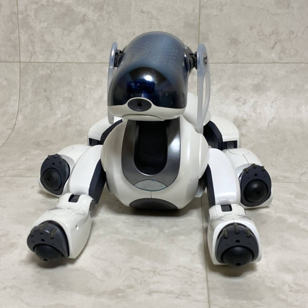 ソニー アイボ]SONY AIBO ERS-7 パールホワイト マインド2と3 SP3+バッ