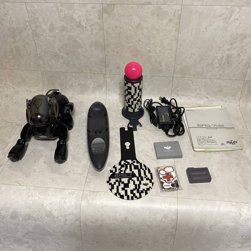 SONY アイボ AIBO ERS-7 パールブラック マインド2と3 SP3とカスタム