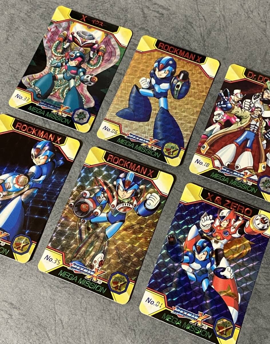 箱出し品]ロックマンXメガミッション Part1 カードダス 全42種