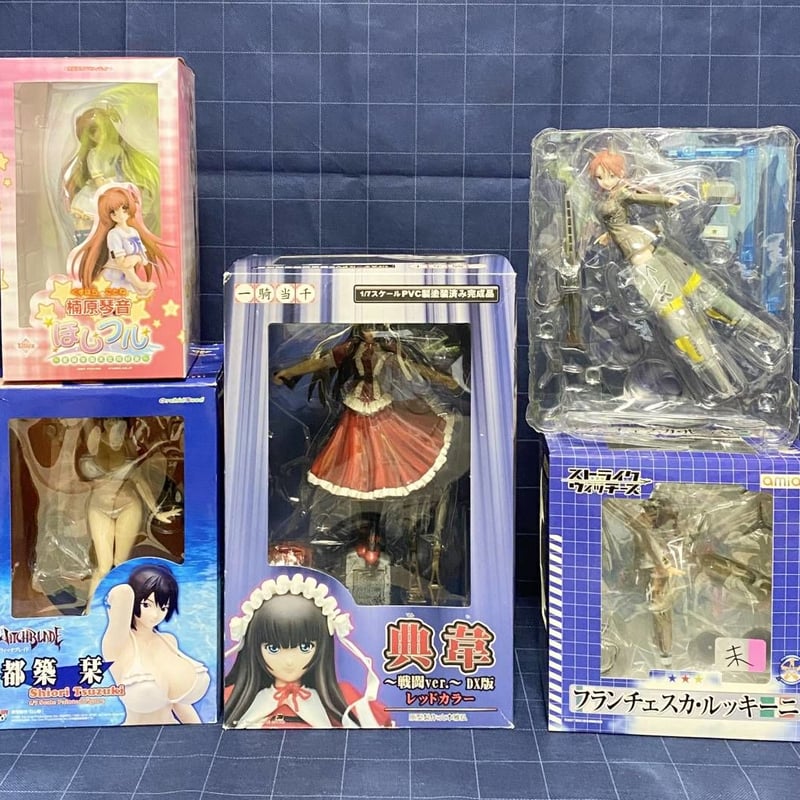 美少女フィギュア17体セット(一騎当千 典韋 オーキッドシード 美少女フィギュア17体セット(一騎当千 典韋 オーキッドシード