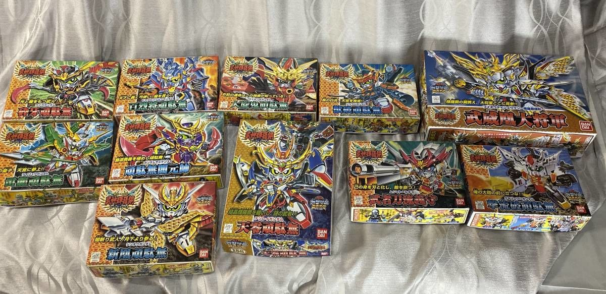 SDガンダム BB戦士 新SD戦国伝 武神輝羅鋼 12体セット 天零頑駄無 鉄機