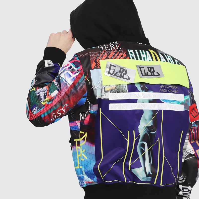 新品★タグ付き　DIESEL ヒッコリージャケット 新品☆タグ付き DIESEL ヒッコリージャケット 楽天市場