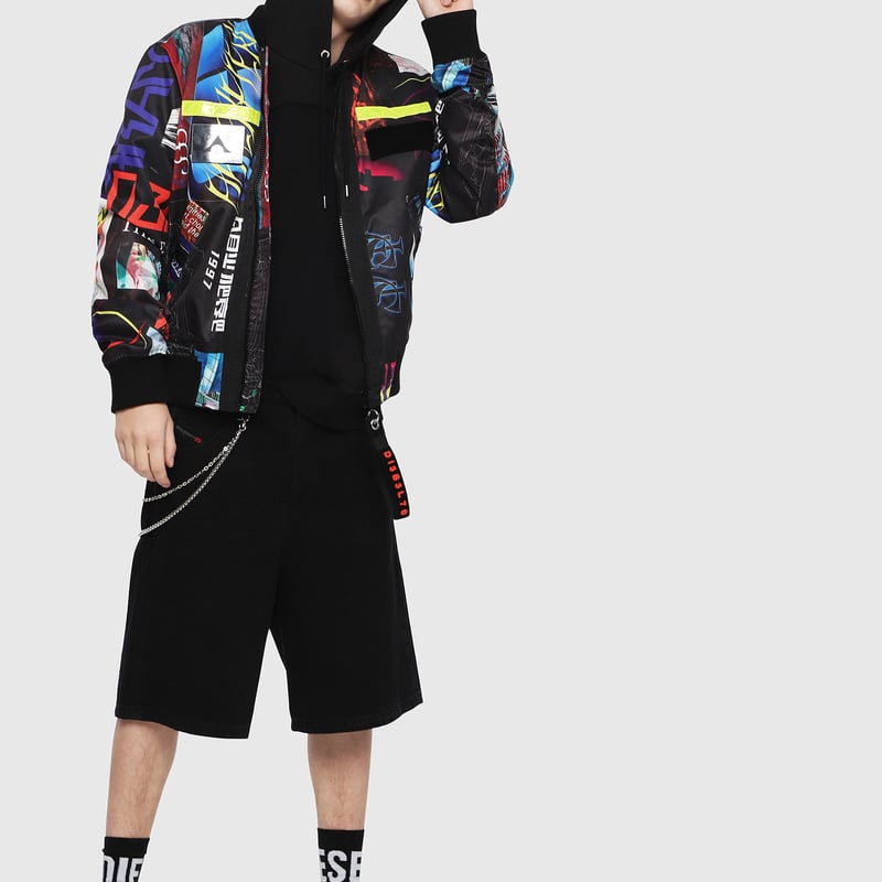 DIESEL J-ENKA-PRINT ジャケット | soldout_imports