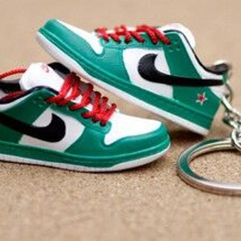 ダンク ロー ミニスニーカー キーホルダー 両足 箱無し
