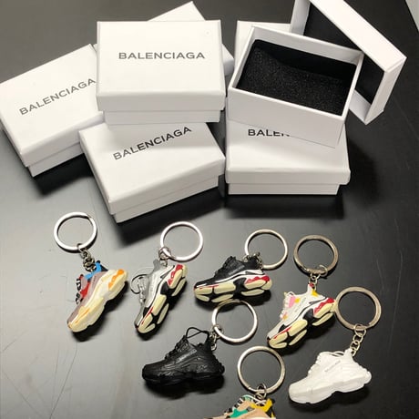 Balenciaga バレンシアガ スニーカー キーホルダー 箱付き 7種セット